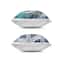 Stupell Industries Navy Sea Life Pattern Outdoor Throw Pillow Set